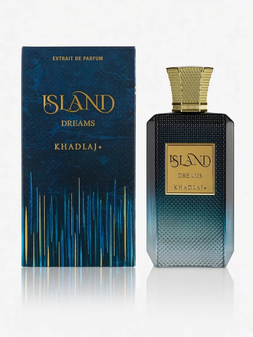 Island Dreams bottle with official retail box