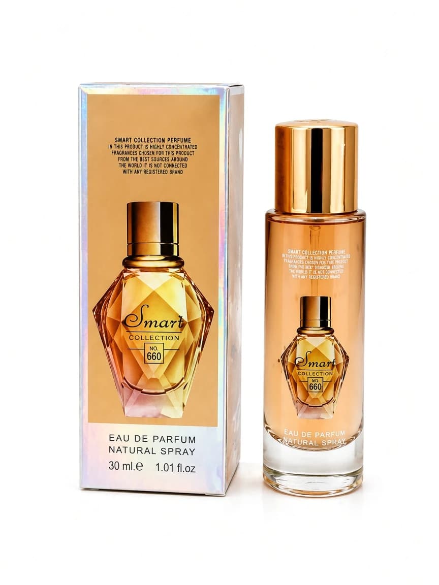 Smart Million Gold Women 660 retail box and bottle