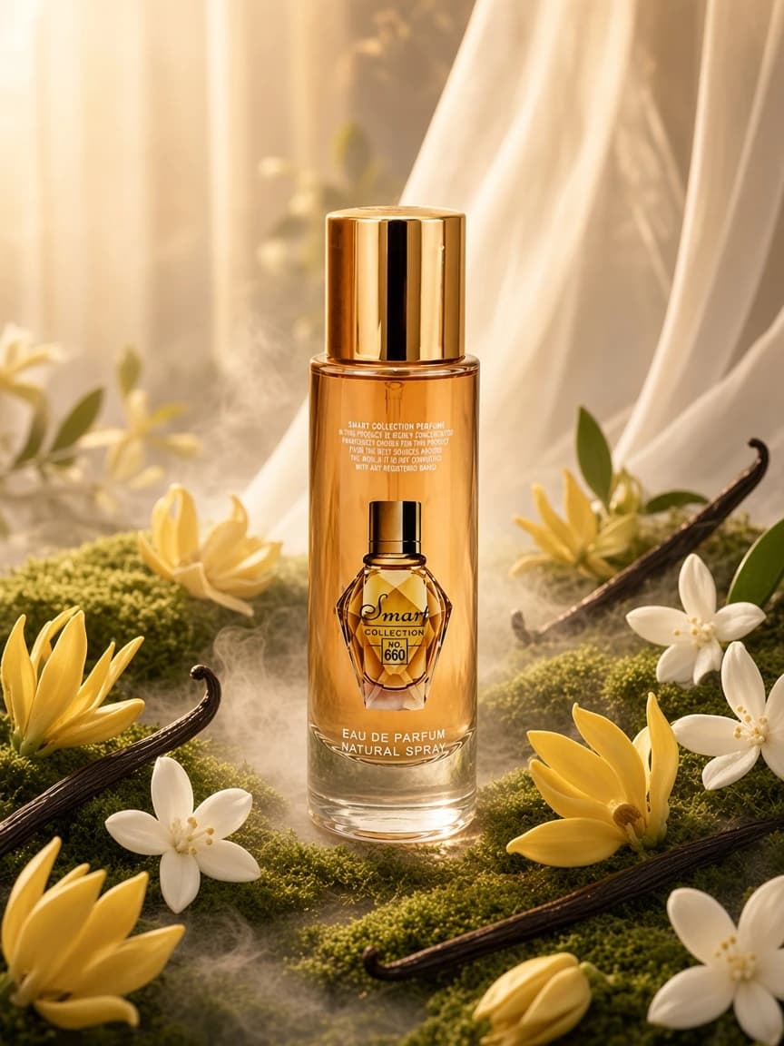 Smart Million Gold Women 660 — golden floral evening campaign