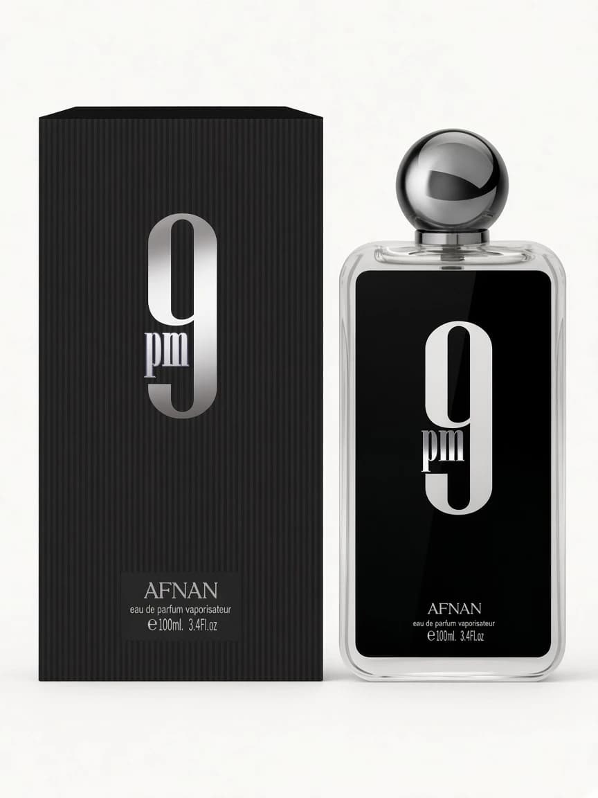 9PM bottle with official retail box