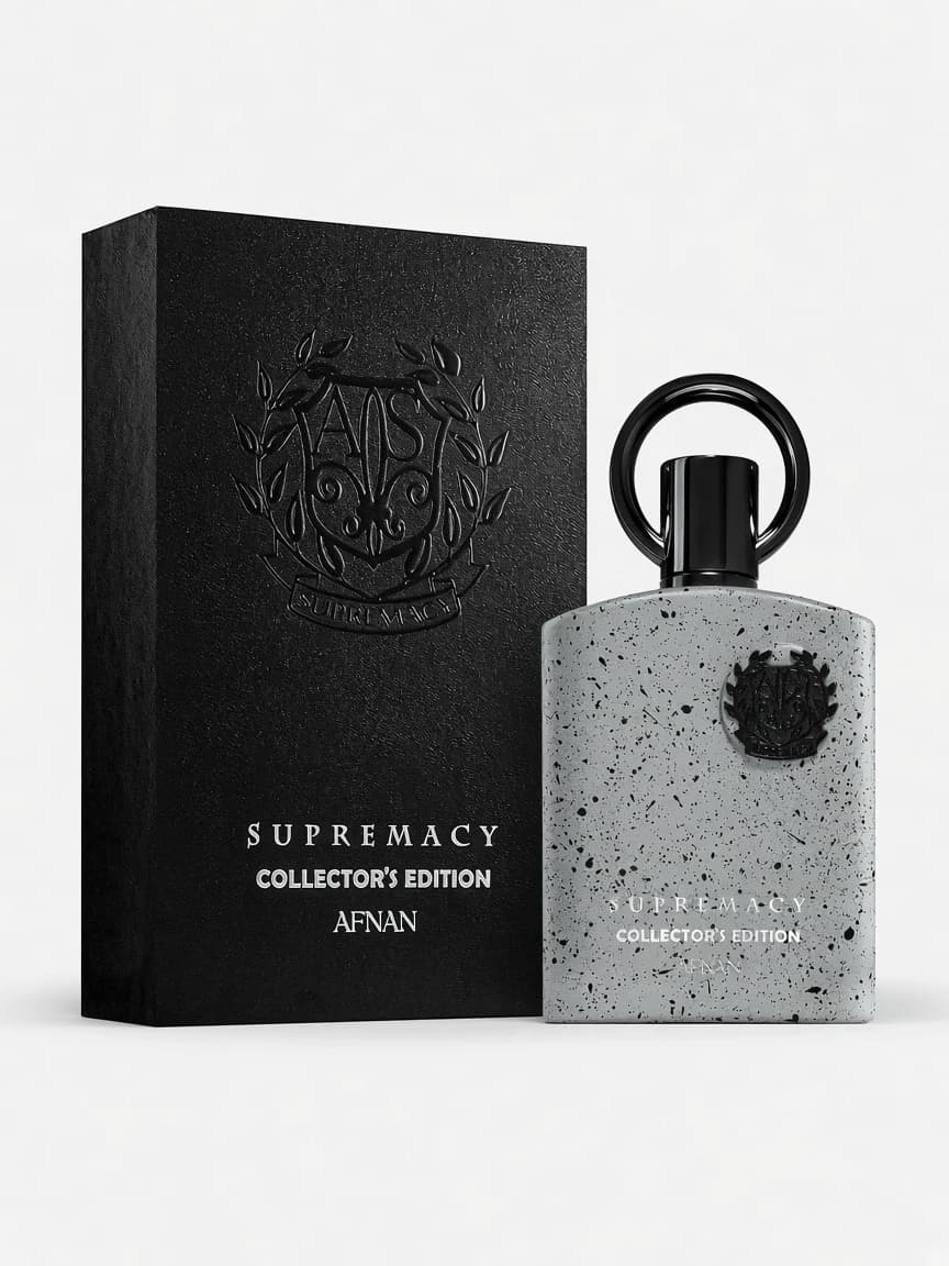 Supremacy Collector's Edition bottle with official retail box