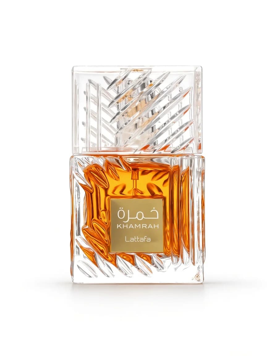 Khamrah by Lattafa — studio bottle hero
