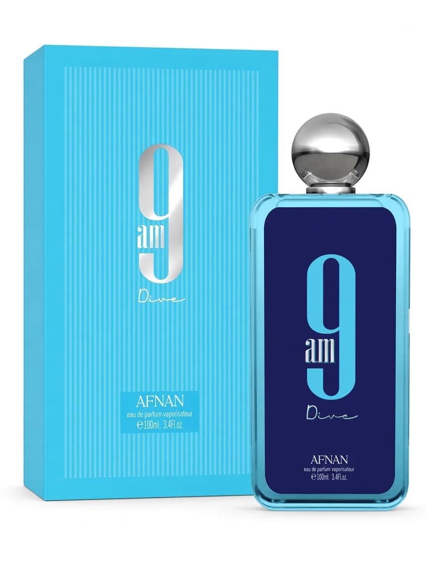 9 AM Dive bottle with retail box