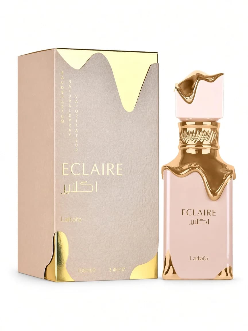 Eclaire bottle with retail box