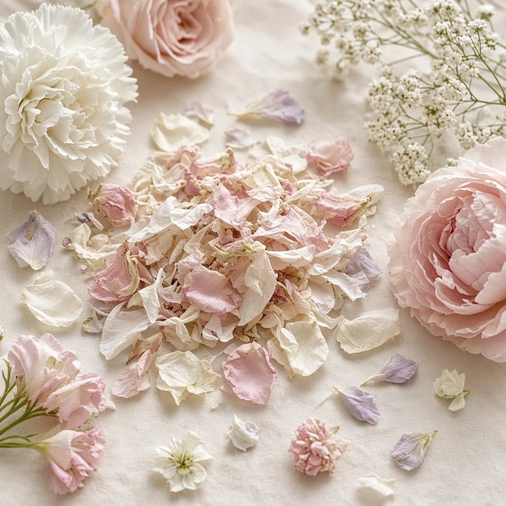 Heart notes: calm floral touches
