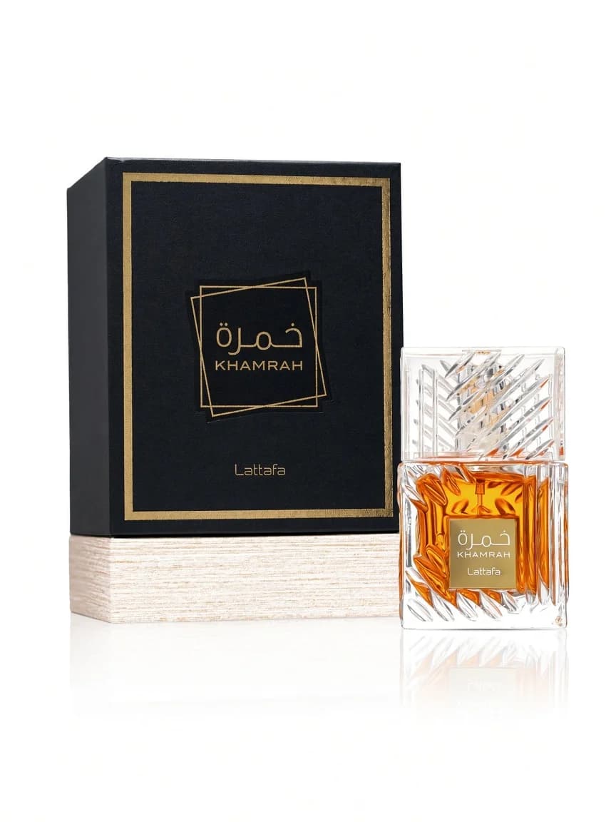 Khamrah bottle with retail box