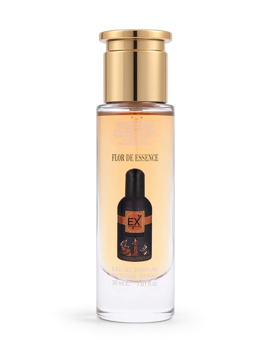EX Flor de Essence bottle studio hero