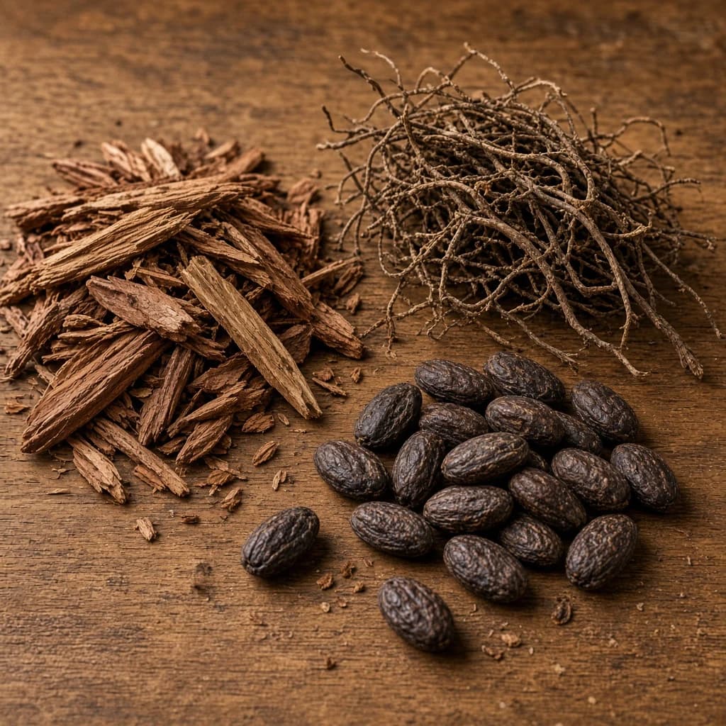 Base notes: cedar, vetiver, tonka bean