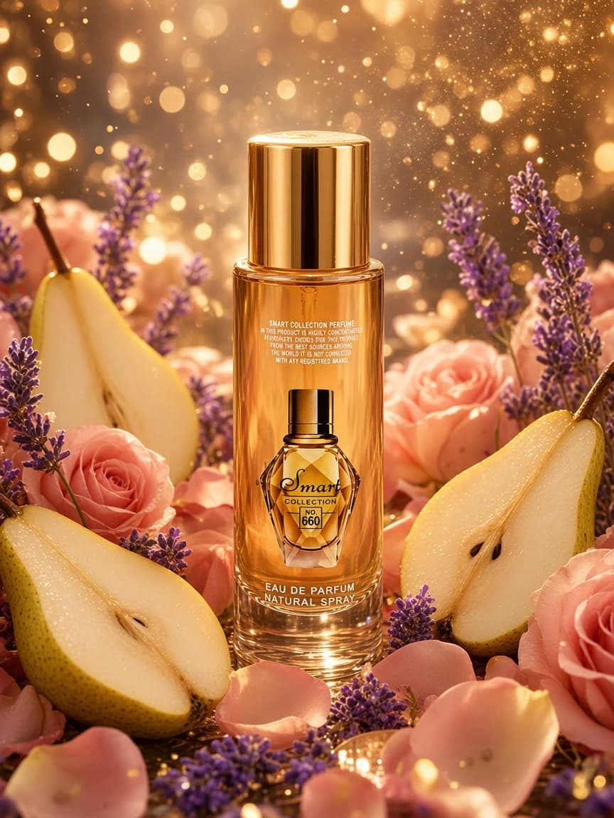Smart Million Gold Women 660 campaign — golden pear-rose evening wear vibe