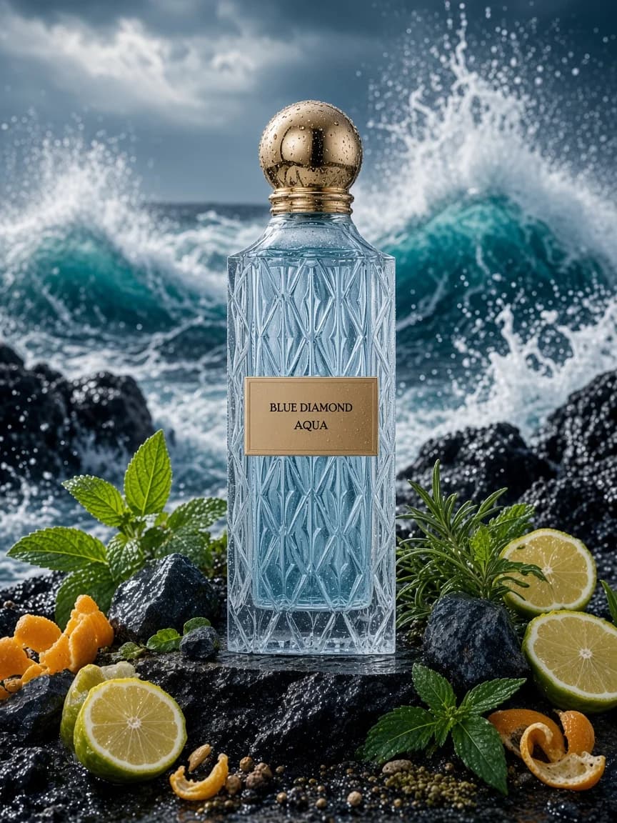 Blue Diamond Aqua campaign — primary wear-vibe cinematic still