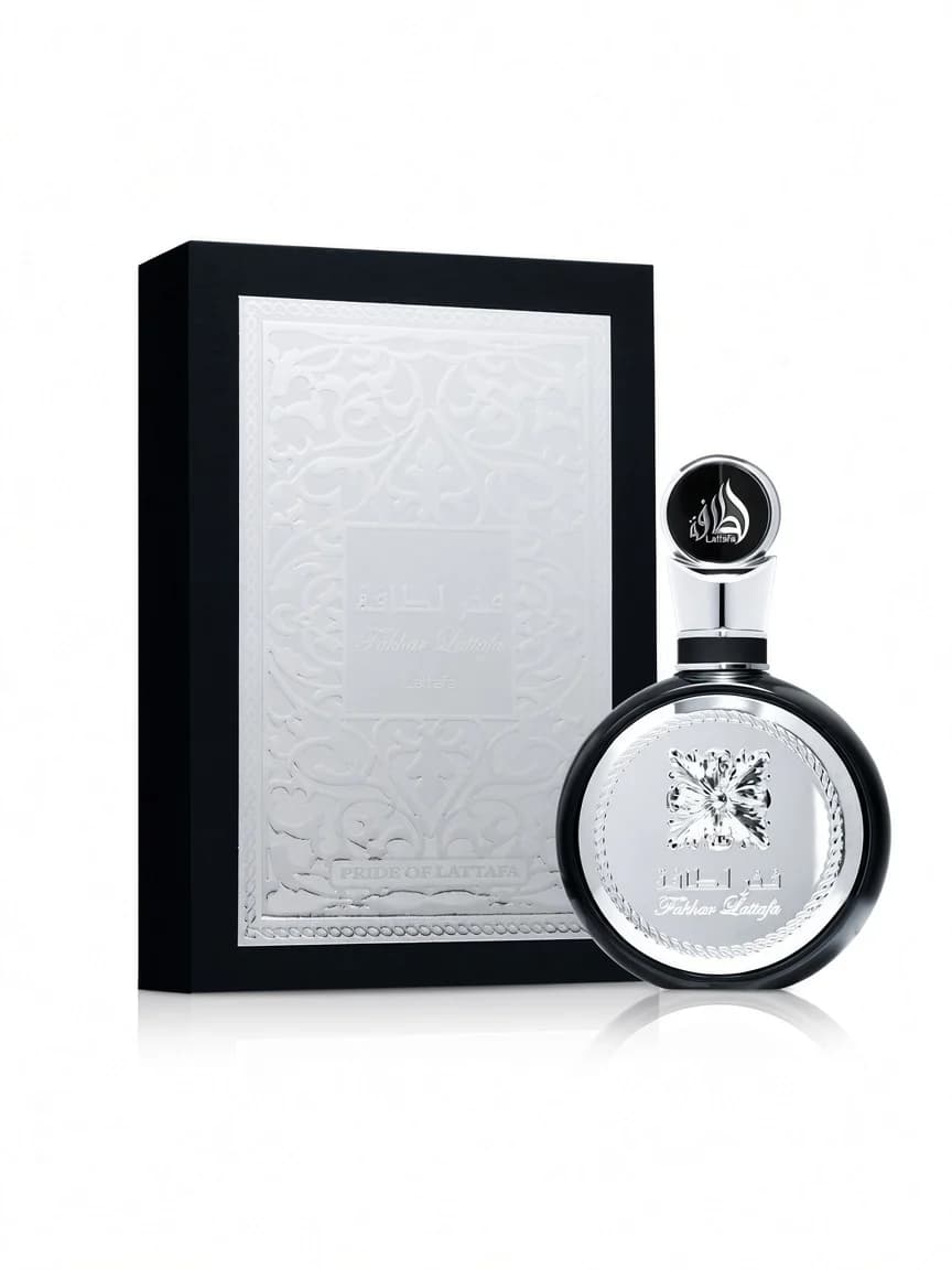 Fakhar Black bottle with retail box