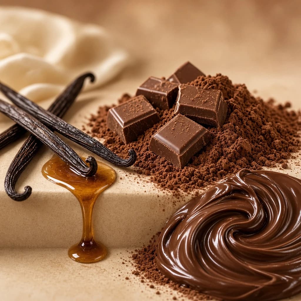 Opening notes: vanilla, chocolate