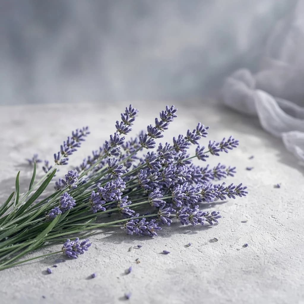 Opening notes composition — lavender