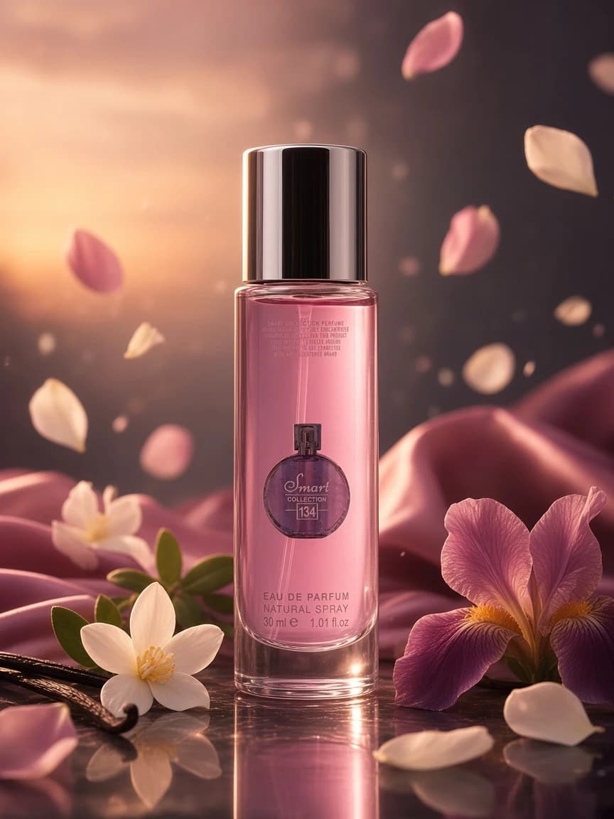 Smart Chanel Chance 134 — soft pink floral campaign