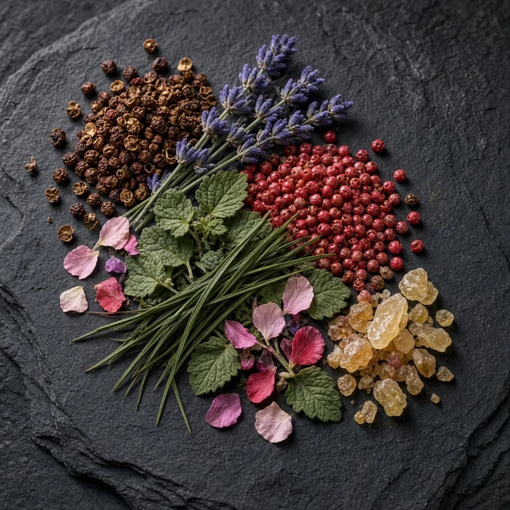 Heart notes: Sichuan pepper, lavender, aromatic woods