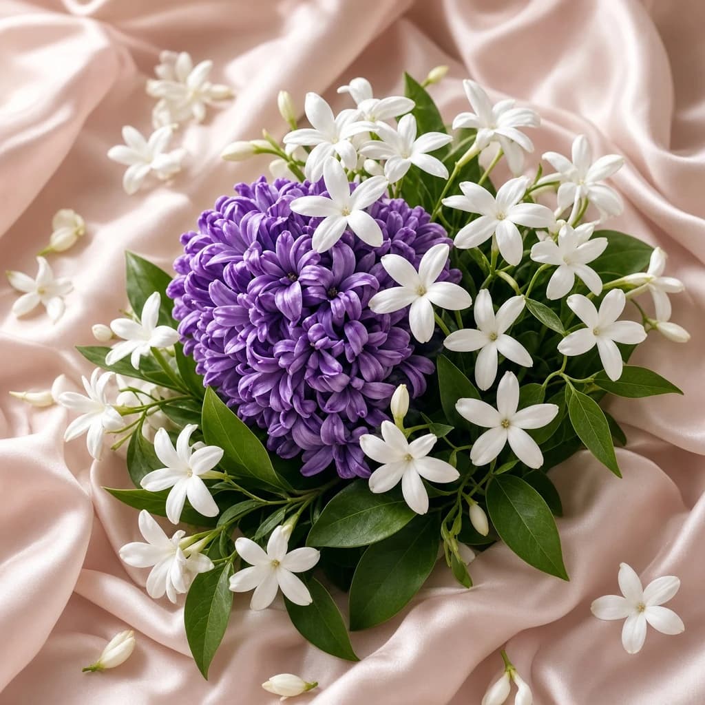Heart notes: hyacinth, jasmine