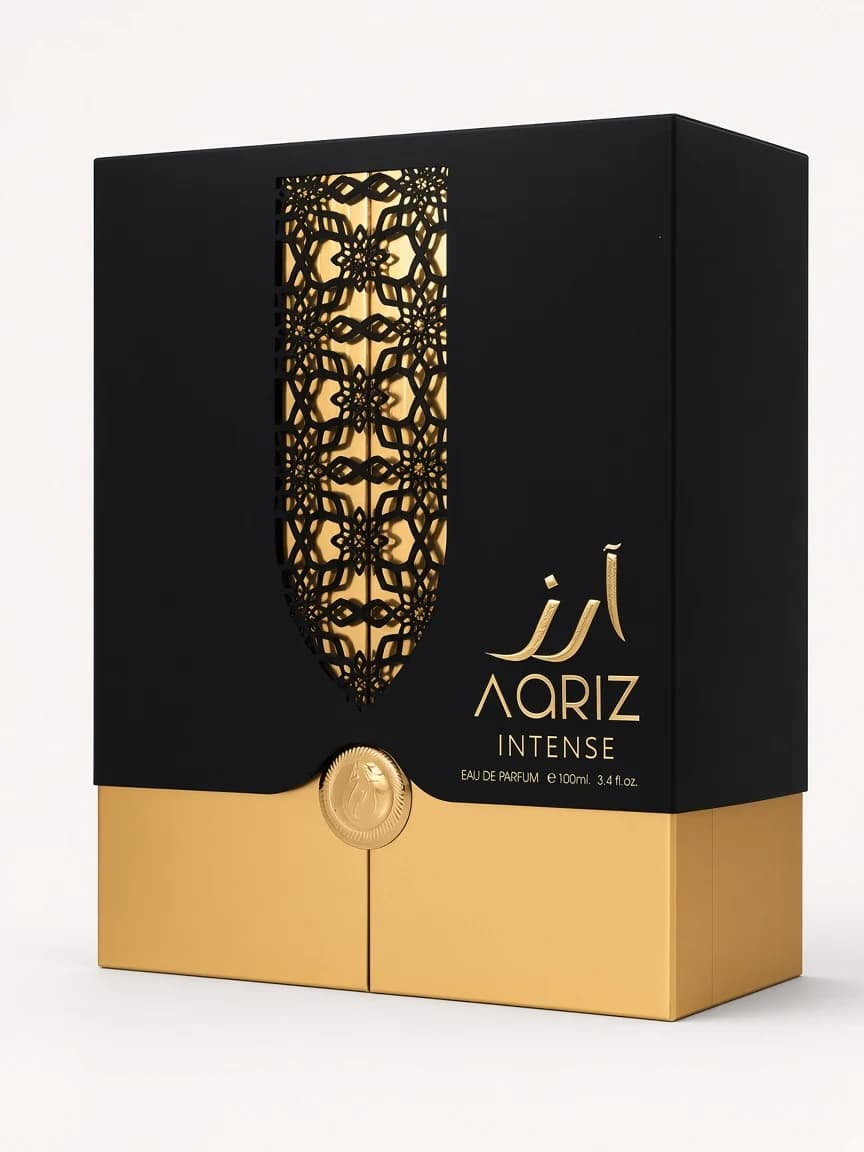 Aariz Intense presentation box