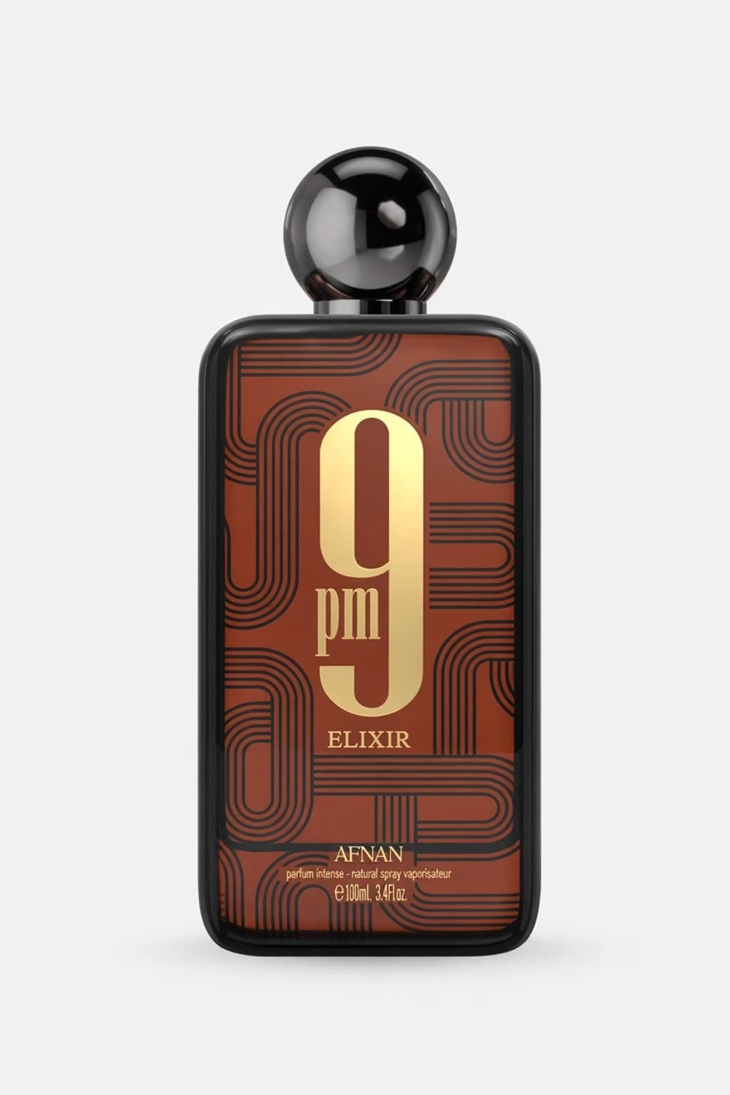 9PM Elixir by Afnan — studio bottle hero