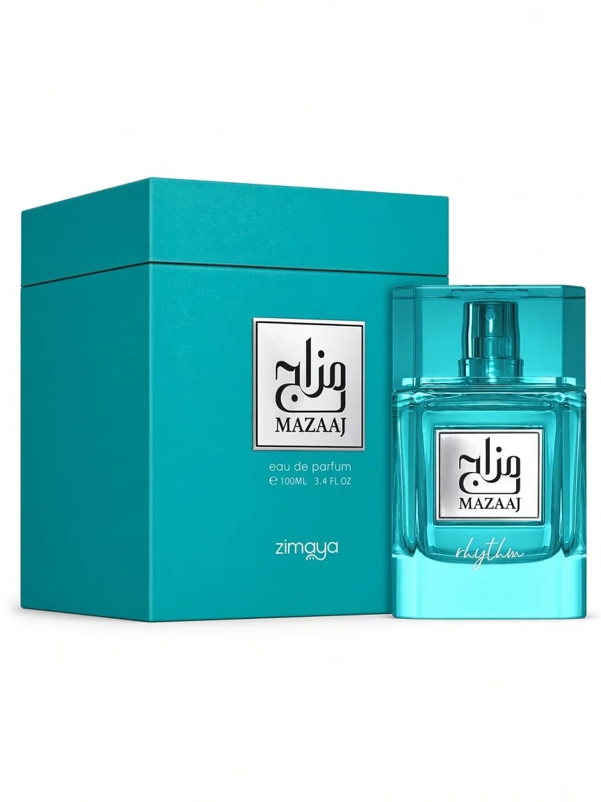 Mazaaj Rhythm bottle with retail box