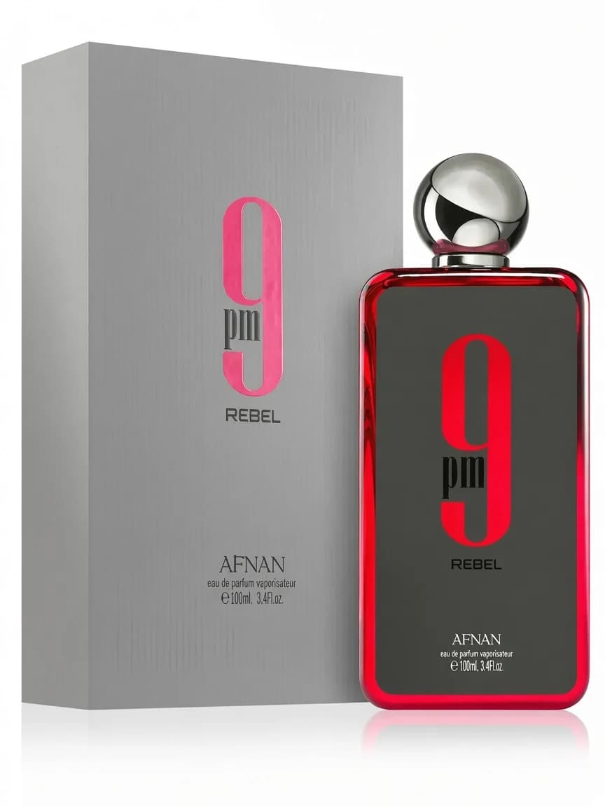 9 PM Rebel bottle with retail box
