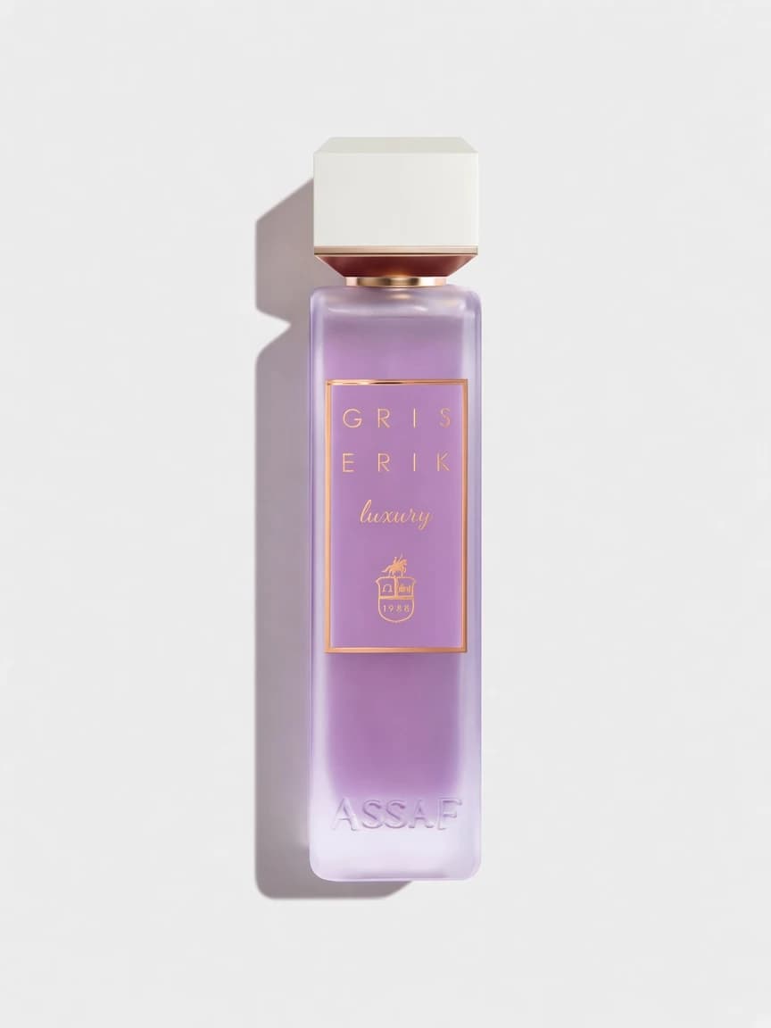 Gris Erik lilac bottle — studio hero