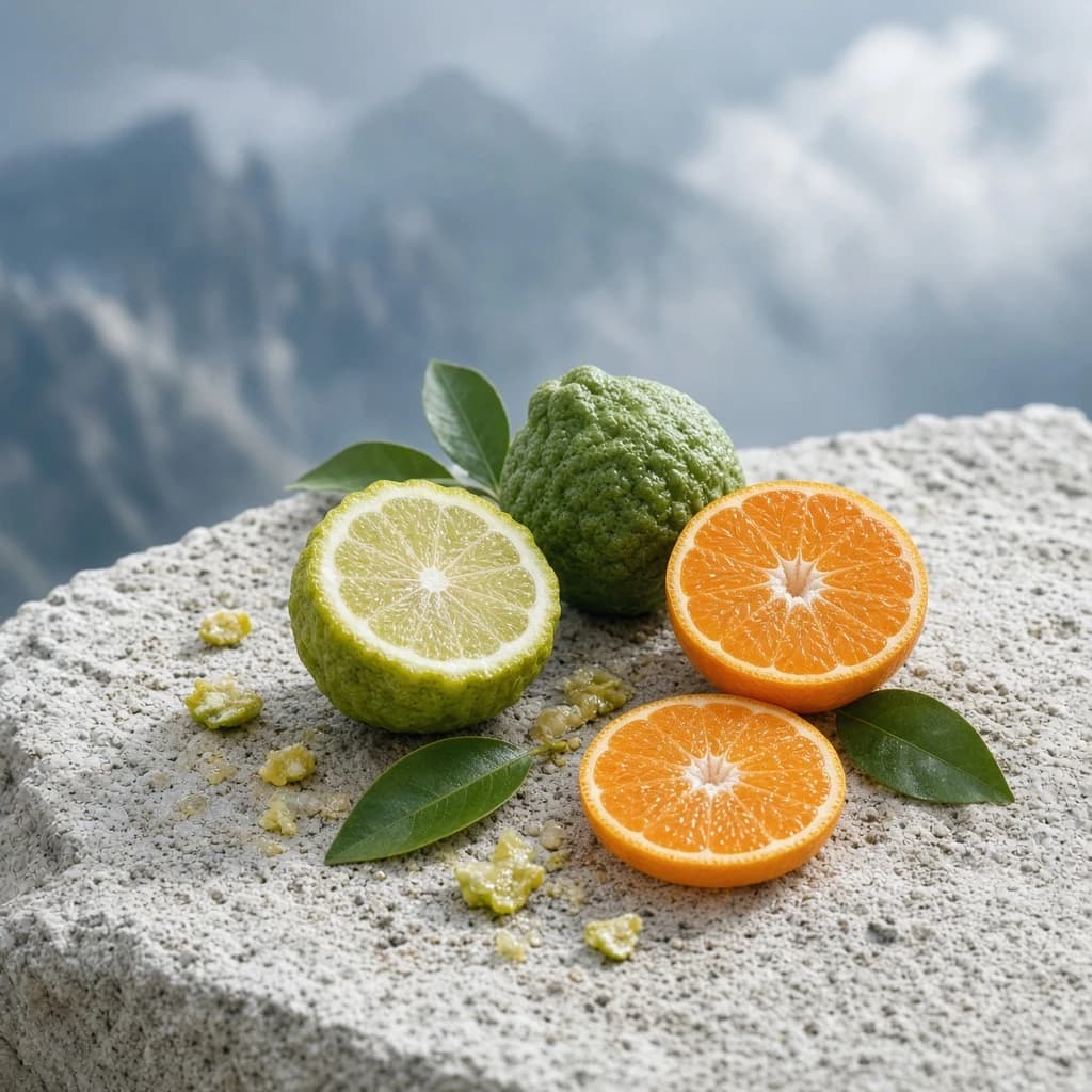 Opening notes — bergamot, mandarin orange