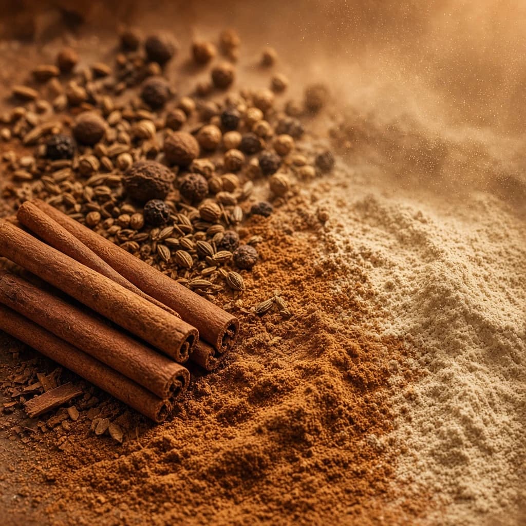 Heart notes: cinnamon, spices, musk