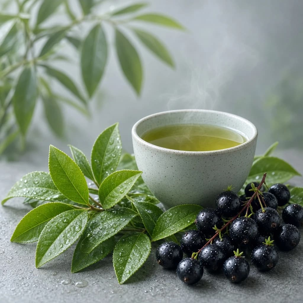 Heart notes — green tea, black currant