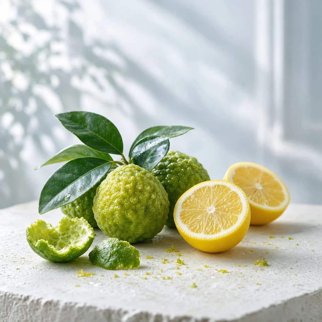 Opening notes composition — bergamot and lemon