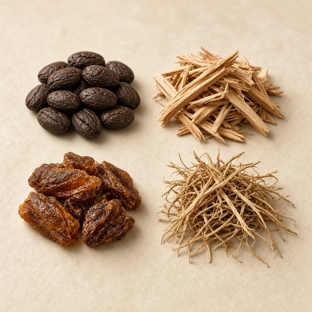 Dry-down notes composition — tonka, cedar, amberwood, vetiver