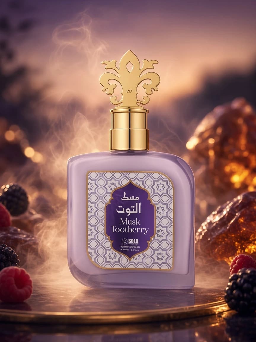 Solo Collection Musk Berry — fruity musk daytime campaign